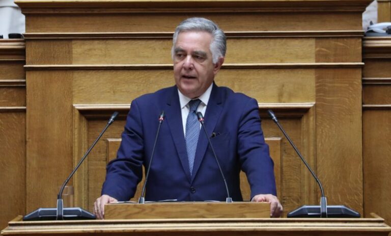 Ο Βασίλης Α. Υψηλάντης στην Ολομέλεια της Βουλής για την στήριξη των πλημμυροπαθών της Ρόδου